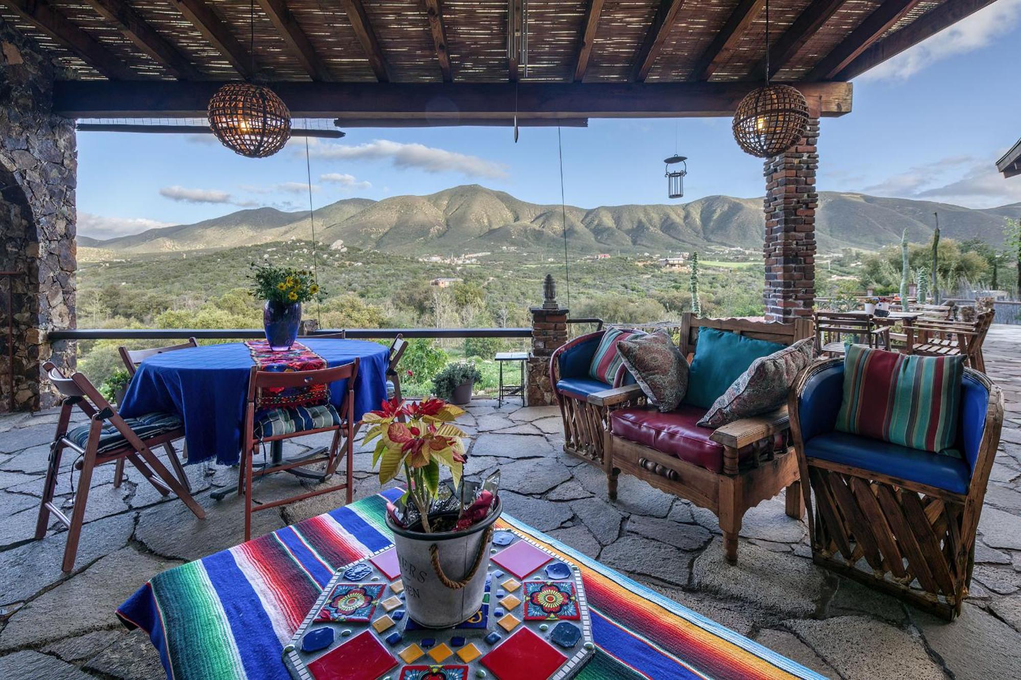 Quinta Maria En La Ruta Del Vino Panzió Valle de Guadalupe Kültér fotó